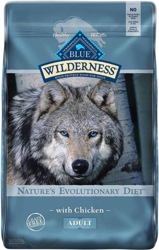 Blue Buffalo Wilderness Chicken Recipe Grain-Free Dry Dog Food