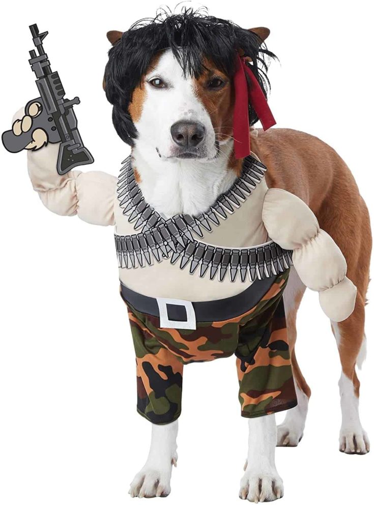 California Costumes Pet Action Hero Dog Costume Costume