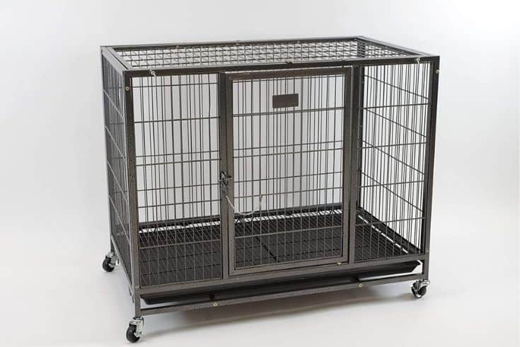 Amazon Homey Pet Two Tier Dog Crate