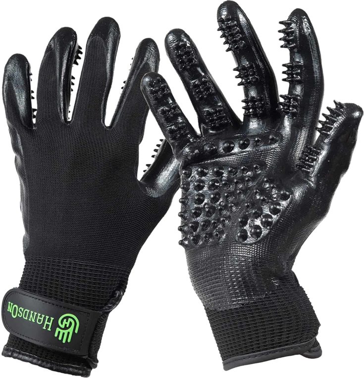 Handson Pet Grooming Gloves