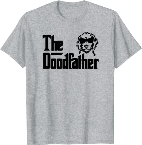Mens The Doodfather Labradoodle Goldendoodle Lover Dog Men Dood T-Shirt