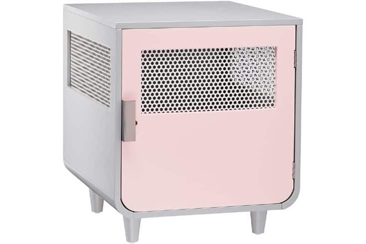 Staart - Radius Wooden Dog Crate - Chablis Pink