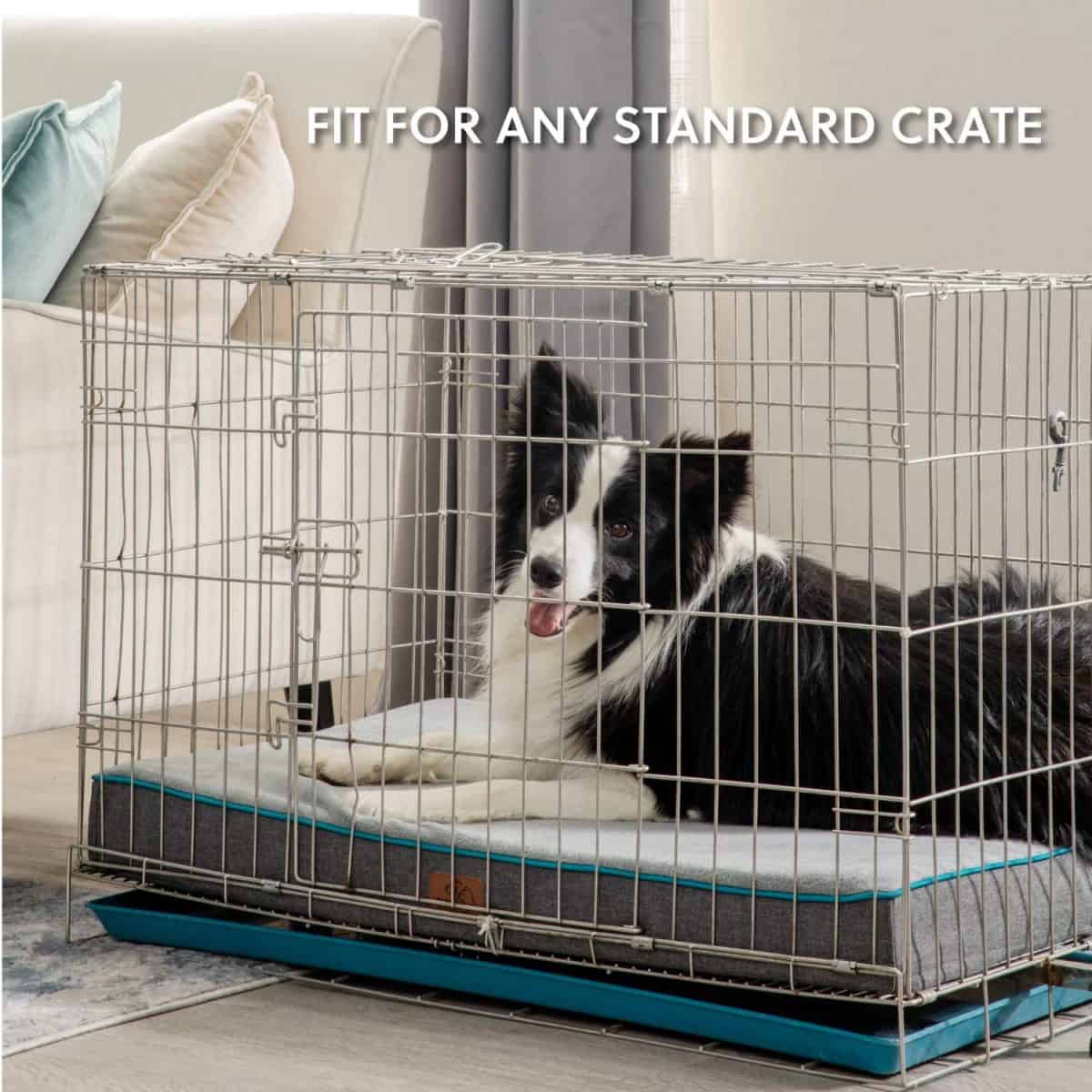 Bedsure Orthopedic Dog Bed Fit for cage