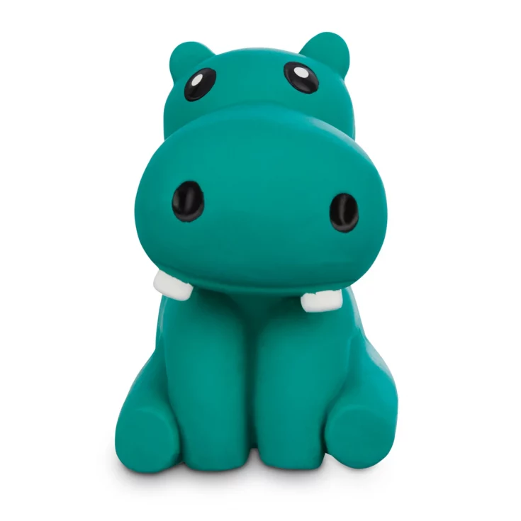 Leaps Bounds Chomp and Chew Latex Hippo Dog Toy e1642351423276