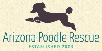 Arizona Poodle Rescue logo