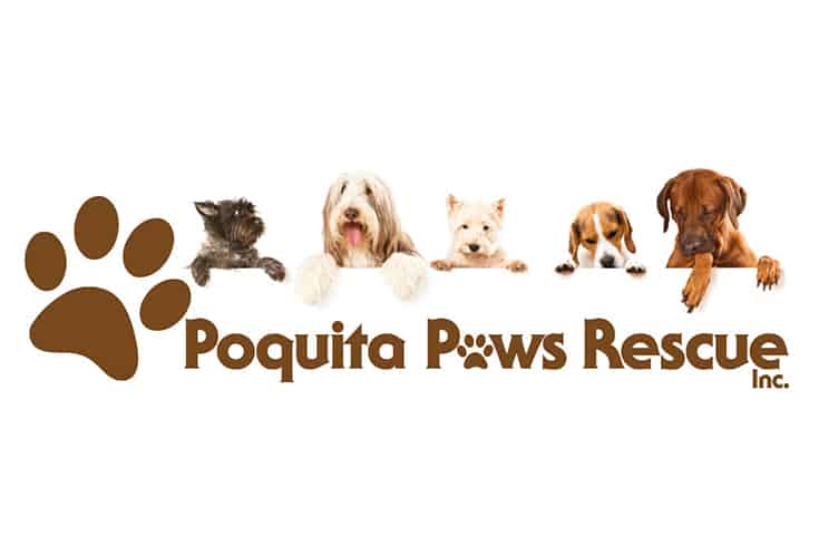 Poquita Paws Rescue logo