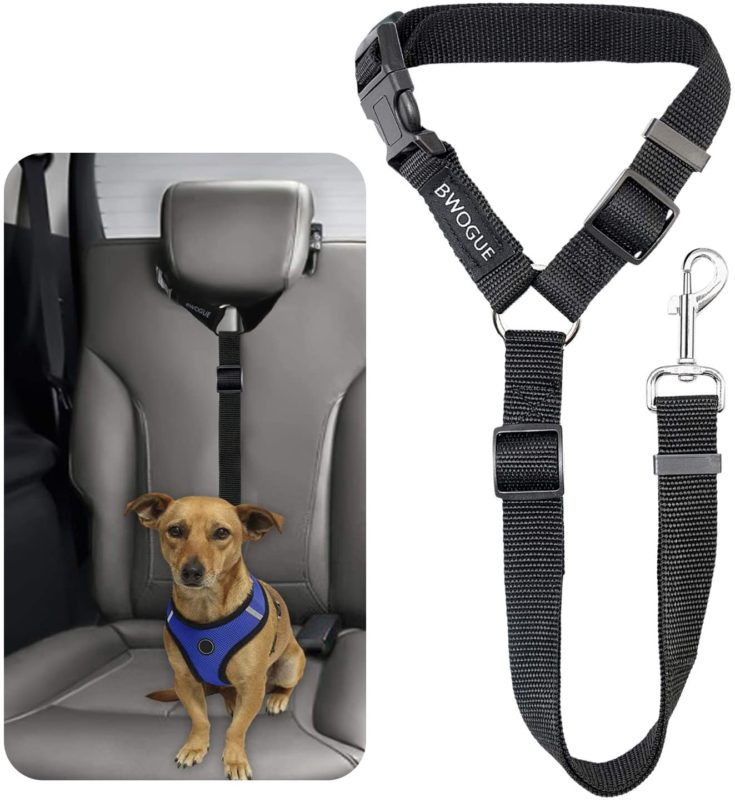 BWOGUE Pet Dog Cat Seat Belts e1651318233614