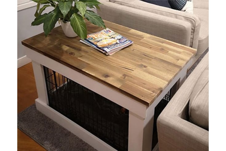 Coffee Table Dog Crate