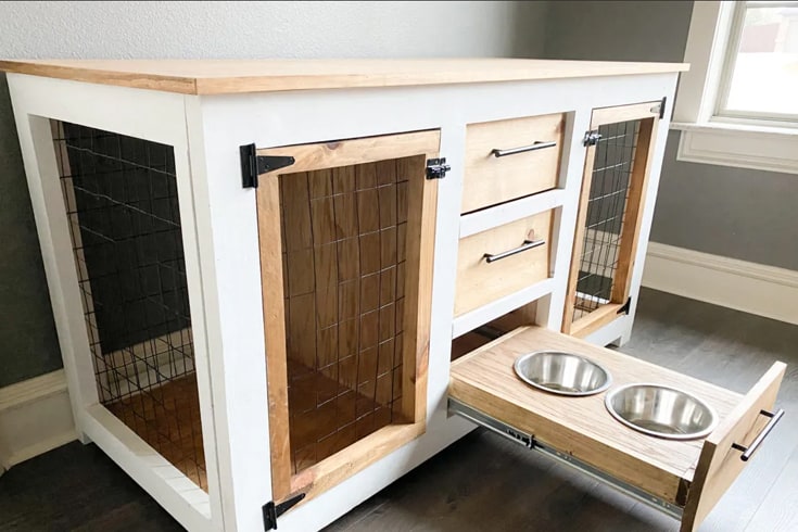 Dining Crate Console