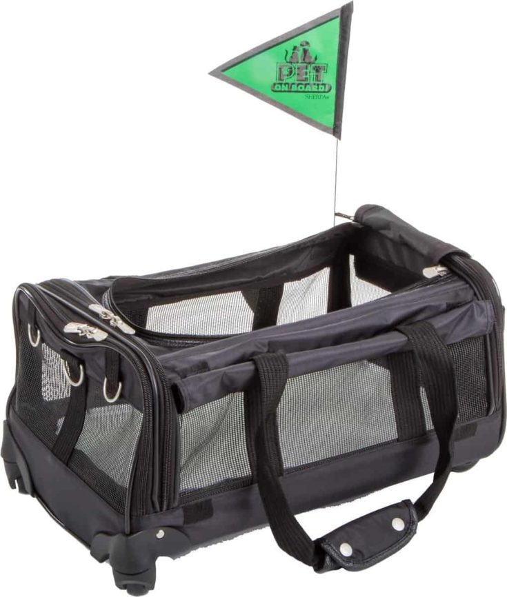 Sherpa Ultimate on Wheels Dog Cat Carrier Bag e1650448629235