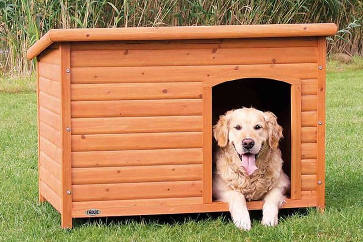 TRIXIE Natura Classic Dog House with Weatherproof Finish