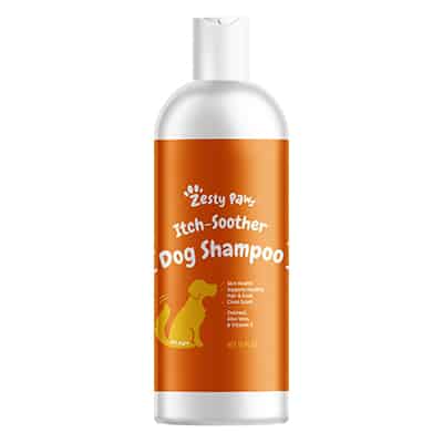 Zesty Paws Itch Soother Dog Shampoo with Oatmeal Aloe Vera