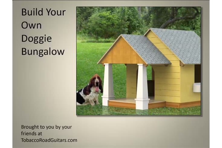 Dog House Bungalow Plans