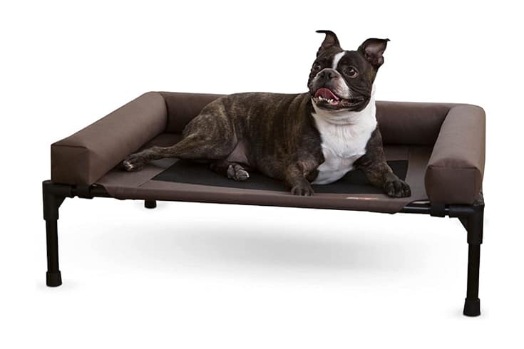 KH Pet Products Bolster Pet Cot Elevated Dog Bed