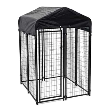Lucky Dog Uptown Dog Kennel with Cover