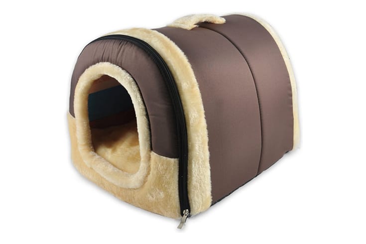 ANPPEX Igloo Dog House Portable Cat Igloo Bed