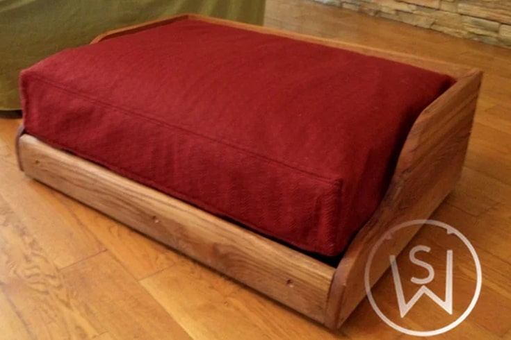 Curved Dog Bed