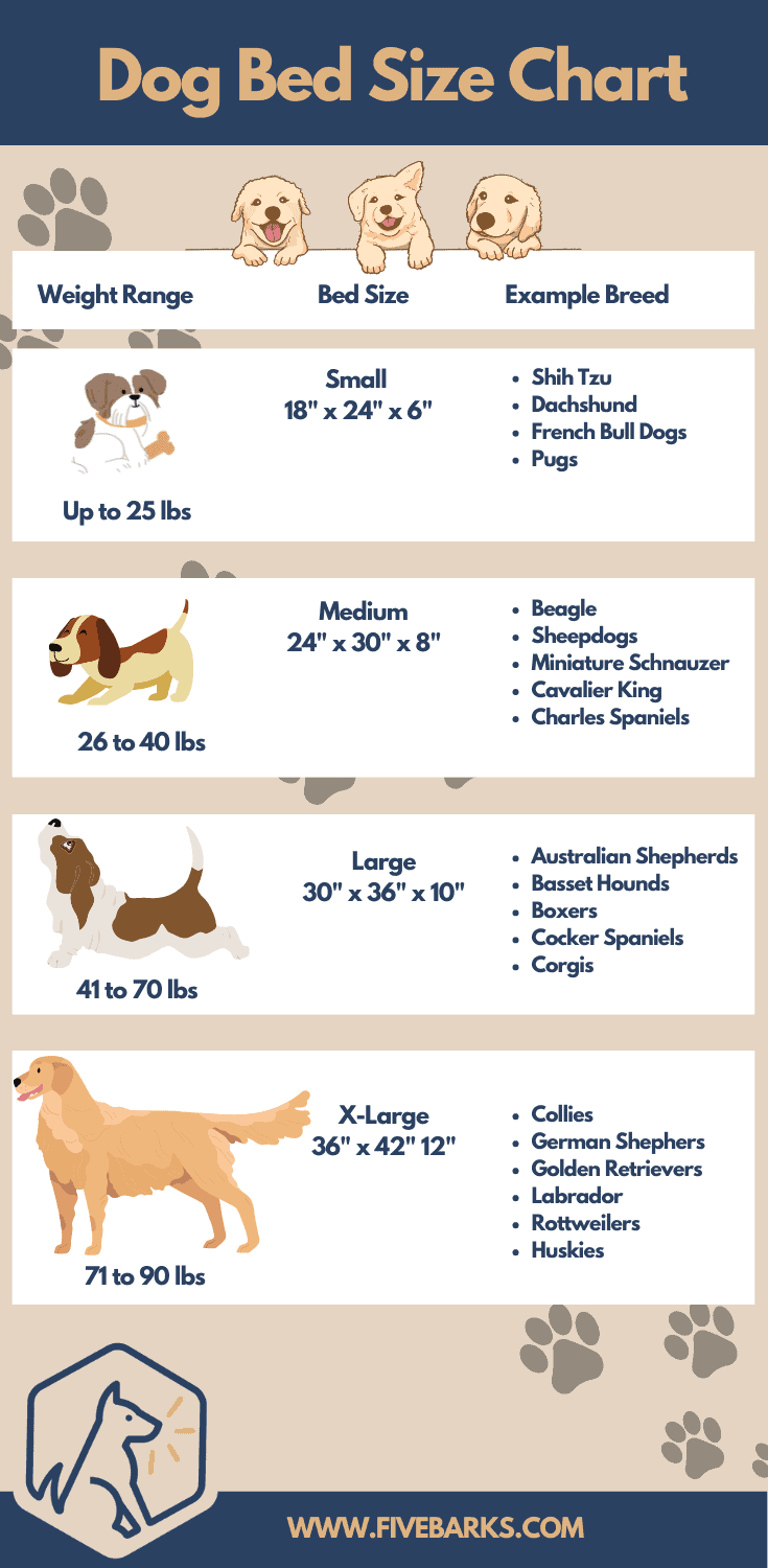 Dog Bed Sizing Guide