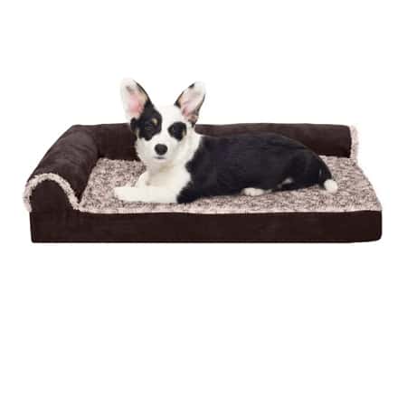 Furhaven Chaise Lounge Dog Bed