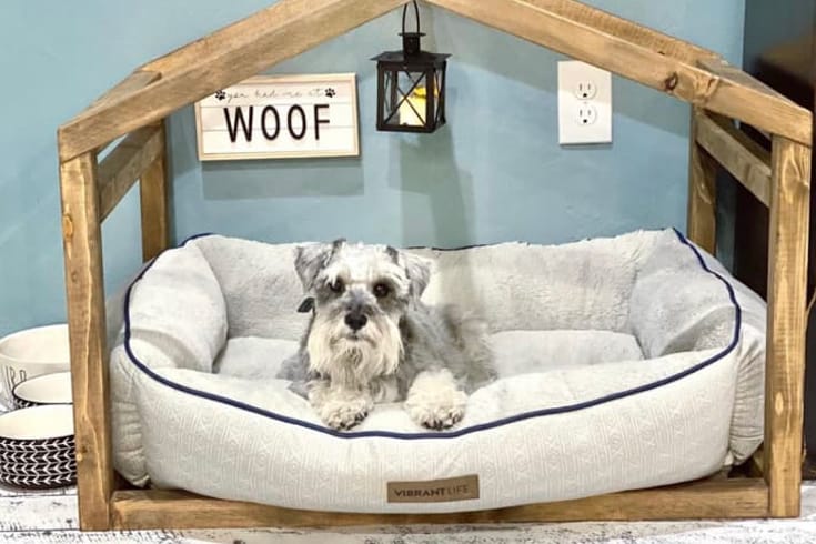 Rustic Doggy Bed