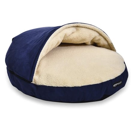 Amazon Basics Cozy Pet Cave Bed