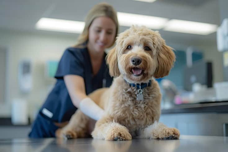 Goldendoodle vet clinic