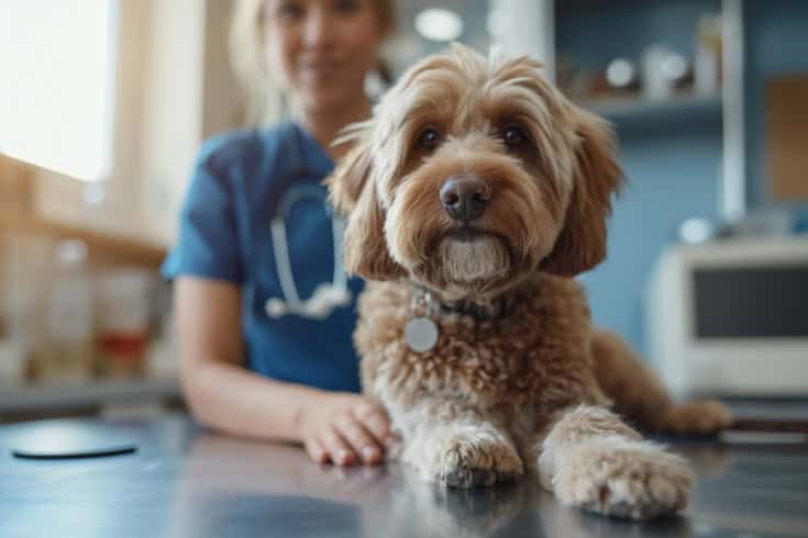 Goldendoodle veterinarian